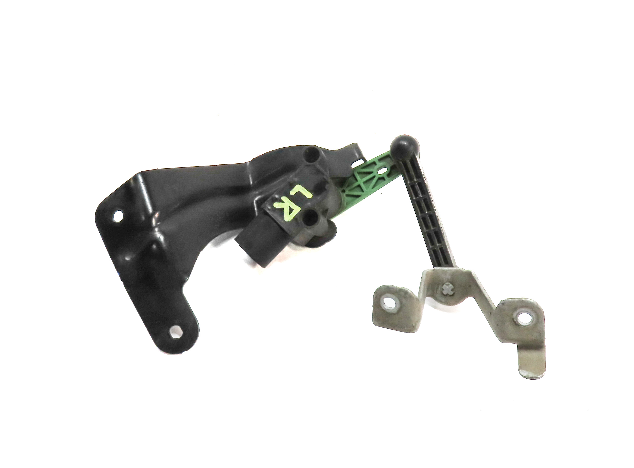 2016 AUDI A3 (8V) REAR LEFT DRIVER SUSPENSION HEIGHT LEVEL SENSOR w/BRACKET — exact item pictured
